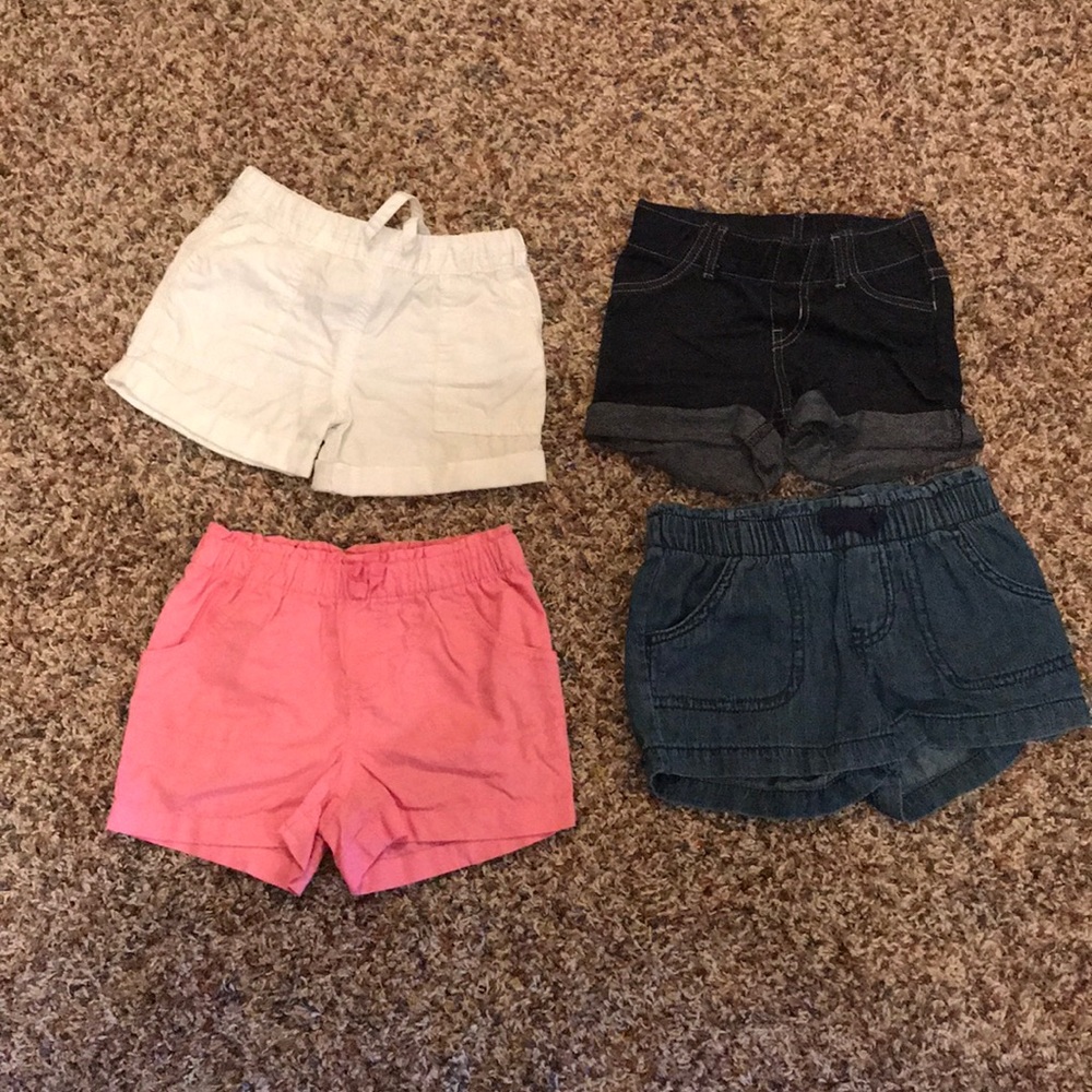 4prs of shorts!  Great for the summer!